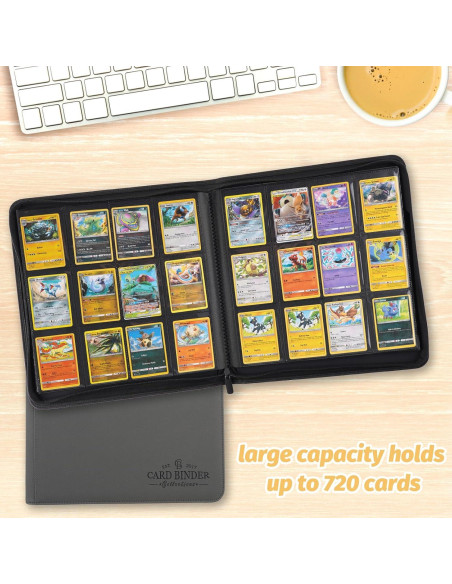 Carpeta de Tarjetas de Comercio Foalgo 12 Bolsillos 720 Tarjetas