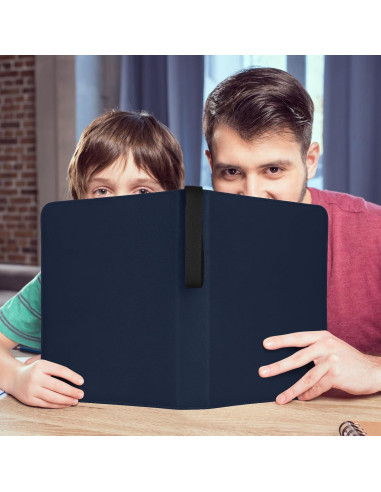 Carpeta de Tarjetas Foalgo 9 Bolsillos 720 Tarjetas Azul