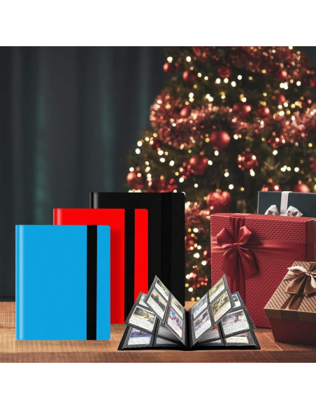 Carpeta de Tarjetas TiopLior 160 Bolsillos Rojo