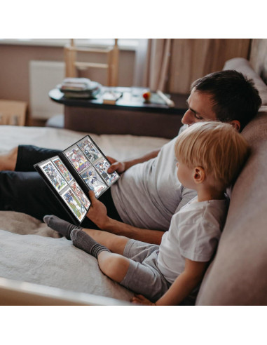 Carpeta de Tarjetas TiopLior 160 Bolsillos Rojo