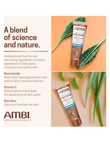 Crema Desvanecedora Ambi Even & Clear 29.57 ml - Hiperpigmentación
