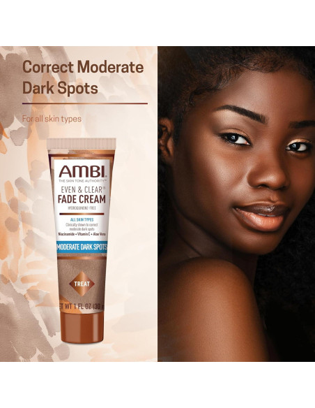 Crema Desvanecedora Ambi Even & Clear 29.57 ml - Hiperpigmentación