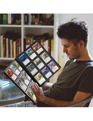 Carpeta de tarjetas TiopLior 360 bolsillos blanca