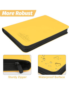 Carpeta de Tarjetas Foalgo 9 Bolsillos 540 Tarjetas 2