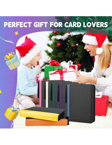 Carpeta de Tarjetas TCGUARD 900 Bolsillos Naranja