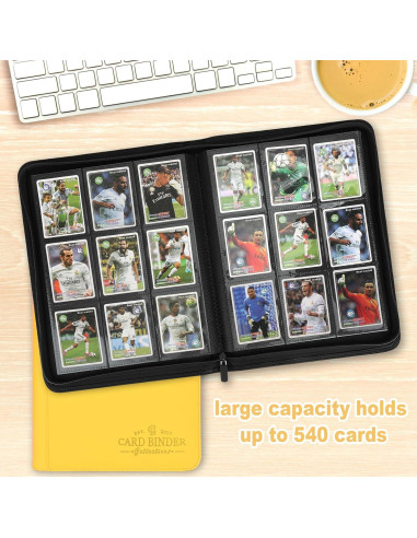 Carpeta de Tarjetas Foalgo 9 Bolsillos 540 Tarjetas