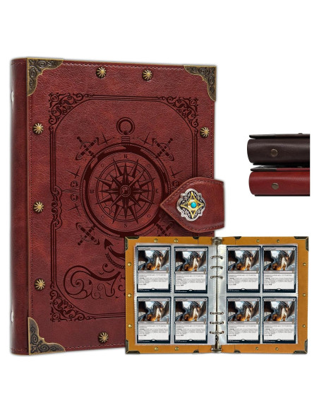 Carpeta de Tarjetas DDFE DUROTAN 240 Páginas Vintage Carpeta de Tarjetas DDFE DUROTAN 240 Páginas Vintage