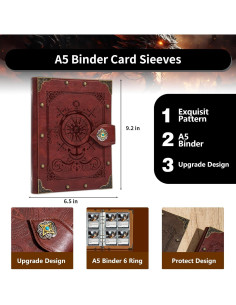 Carpeta de Tarjetas DDFE DUROTAN 240 Páginas Vintage 2