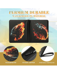 Carpeta de Fundas TCGUARD 900 Bolsillos para Tarjetas 2