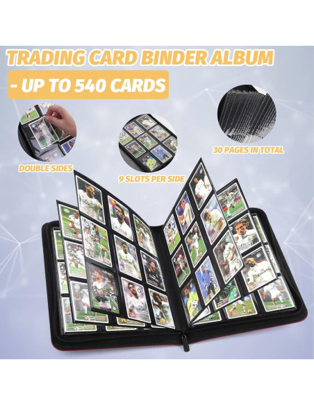 Carpeta de Tarjetas Foalgo CARDBINDER-2023-1 540 Bolsillos Carpeta de Tarjetas Foalgo CARDBINDER-2023-1 540 Bolsillos