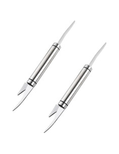 Herramienta Desvenar Camarones 2 en 1 LXLVOUEG Acero Inoxidable