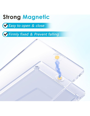 100 Soportes Magnéticos para Tarjetas 35pt SAMYUCHO