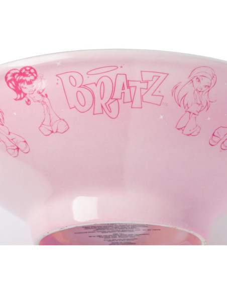 Cuenco de Cerámica Ramen Silver Buffalo Bratz 30 oz con Palillos