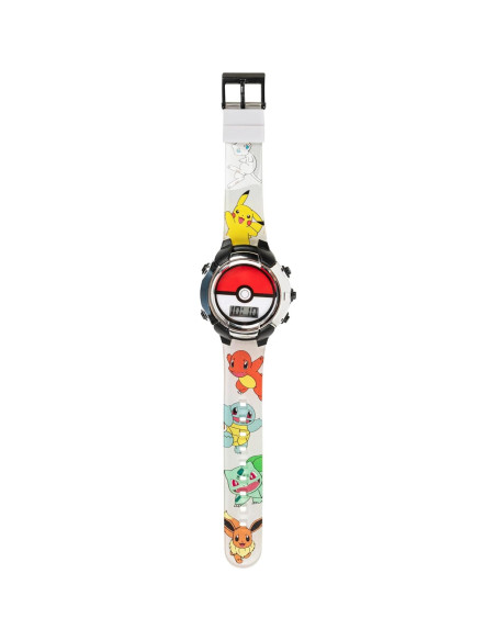 Reloj Digital Accutime Kids Pokeball Multicolor 20,6x11cm