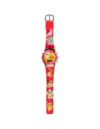 Reloj Digital Accutime Kids Pokemon Rojo Pikachu 20.57x16cm