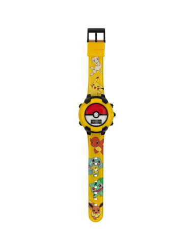 Reloj Digital Accutime Kids Pokeball Amarillo 18,4x11,5cm