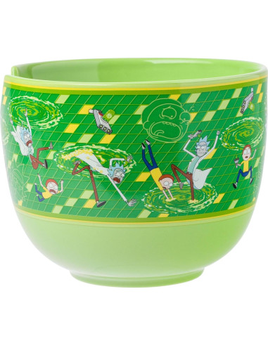 Cuenco Cerámica Ramen Silver Buffalo Rick y Morty 590ml