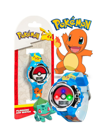 Reloj Digital Accutime Kids Pokeball para Niños