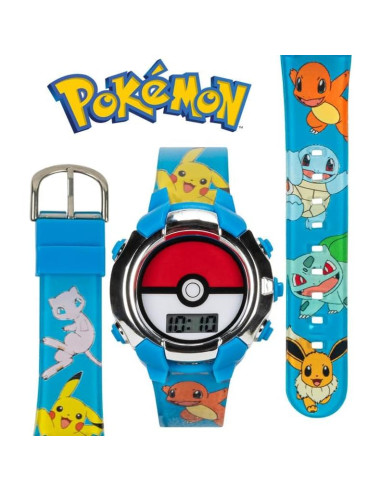 Reloj Digital Accutime Kids Pokeball para Niños