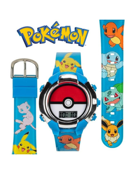 Reloj Digital Accutime Kids Pokeball para Niños