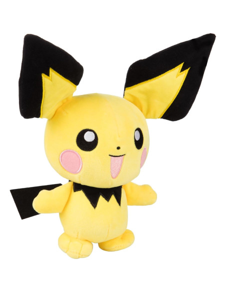 Set de Peluches Pokémon Pichu Pikachu Raichu 3 Pack