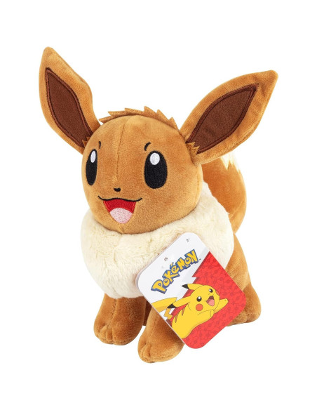 Peluche Pokemon 20 cm Eevee y Flareon - Set Evolución