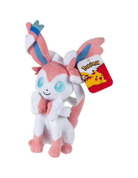 Peluche Pokemon Eevee y Sylveon 20 cm - Set Evolución