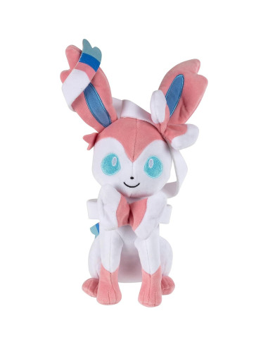 Peluche Pokemon Eevee y Sylveon 20 cm - Set Evolución