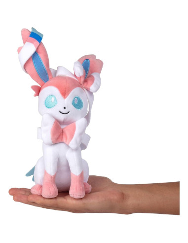 Peluche Pokemon Eevee y Sylveon 20 cm - Set Evolución