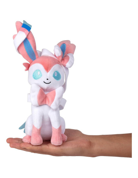 Peluche Pokemon Eevee y Sylveon 20 cm - Set Evolución