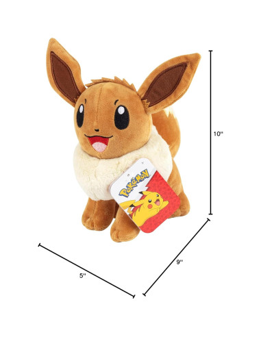 Peluche Pokemon Eevee y Sylveon 20 cm - Set Evolución