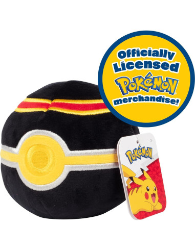 Peluche Luxury Ball Pokémon 15 cm - Juguete Suave Oficial