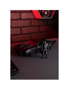 Batmóvil 1:24 Jada Toys con figura de Batman 7 cm 2