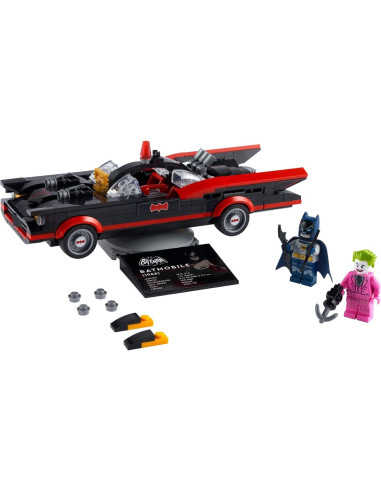 Lego Batmóvil Clásico 1966 con Minifiguras Batman y Joker