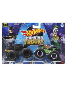 Hot Wheels Monster Trucks Batman vs Joker 2 Pack 1:64