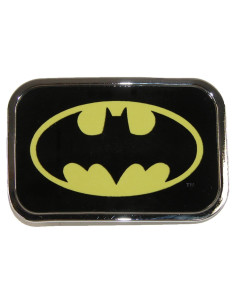 Hebilla de Cinturón Batman Negra Amarilla 9.14 x 6.03 cm