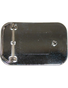 Hebilla de Cinturón Batman Negra Amarilla 9.14 x 6.03 cm 2