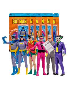 Figuras Retro Batman 66 McFarlane Toys 6 Pack 15,24 cm