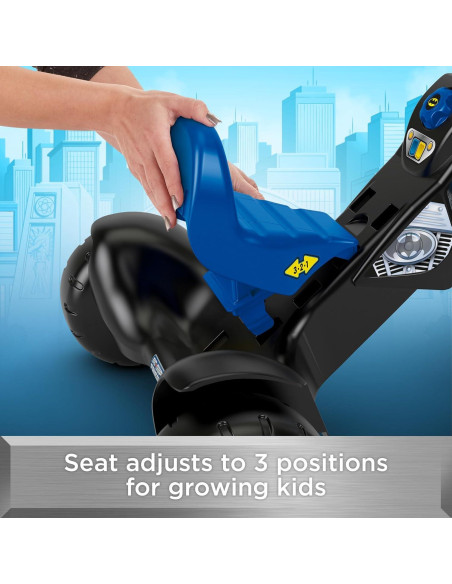 Triciclo para Niños Fisher-Price Batman con Luces y Sonidos