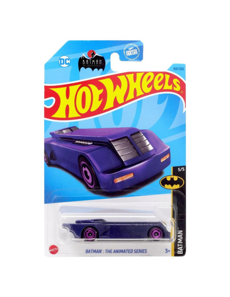Hot Wheels Batmóvil de la serie animada Mattel 16,5 cm Hot Wheels Batmóvil de la serie animada Mattel 16,5 cm