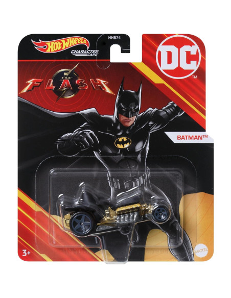 Coche Hot Wheels 1/64 Batman Mattel 4.11x13.93x16.48cm