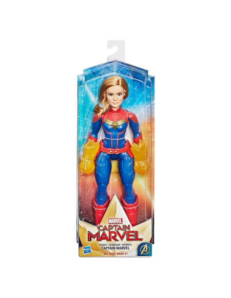 Muñeca Superhéroe Capitán Marvel Hasbro 29,21 cm Muñeca Superhéroe Capitán Marvel Hasbro 29,21 cm