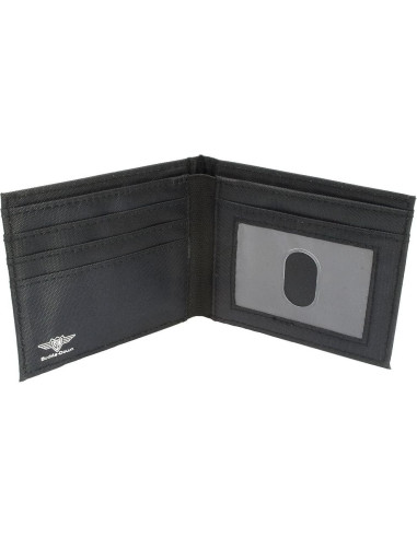 Billetera Bi-fold Lona Buckle-Down Batman Gris/Negro