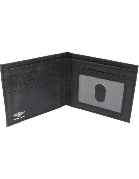 Billetera Bi-fold Lona Buckle-Down Batman Gris/Negro