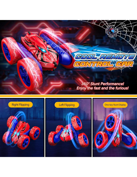 Coche RC Excitobo LY-005 4WD Doble Lado 360 Rojo Coche RC Excitobo LY-005 4WD Doble Lado 360 Rojo