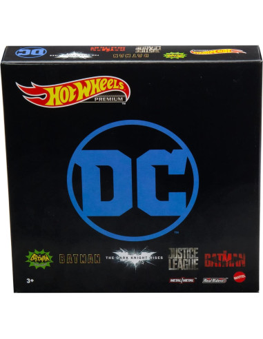 Hot Wheels Paquete Batmóvil 5 Modelos 1:64 Coleccionista