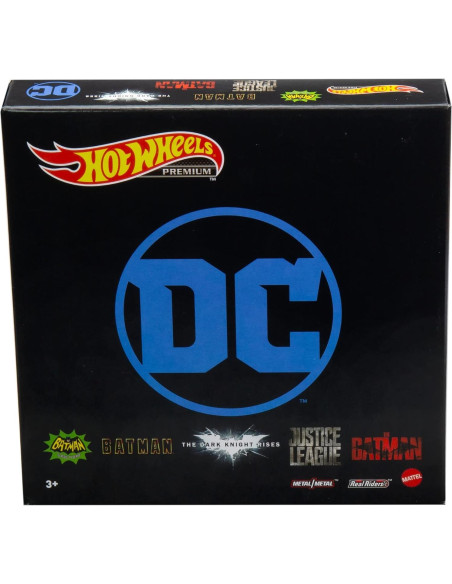 Hot Wheels Paquete Batmóvil 5 Modelos 1:64 Coleccionista