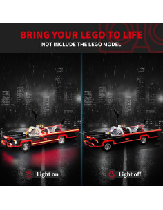 Kit de Luz LED BRIKSMAX para Lego 76328 Batmobile - Iluminación Innovadora 2