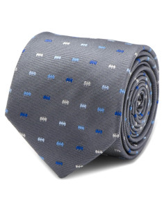 Corbata de Seda Gris Batman Cufflinks Inc. 100% Seda