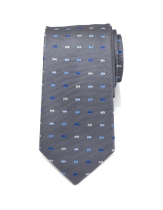 Corbata de Seda Gris Batman Cufflinks Inc. 100% Seda 2